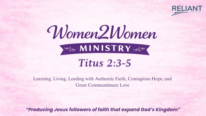 Women 2 Women ministry graphic